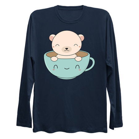 Woohoo Cute Polar Bear Loves Coffee tiny thumbnail