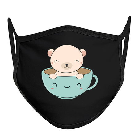 Woohoo Cute Polar Bear Loves Coffee tiny thumbnail