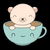 Woohoo Cute Polar Bear Loves Coffee tiny thumbnail