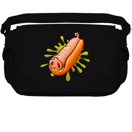 Yucky Fast Food Hot Dog Shirt - It's what's inside that counts tiny thumbnail