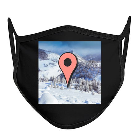 Wish I was there (google marker snowy mountain) tiny thumbnail