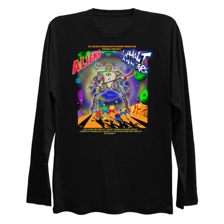 Aliens vs The Asphalt Avengers by Chris Riley & Stephen Brian Phillips tiny thumbnail