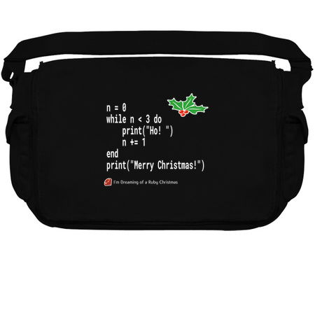 Ho! Ho! Ho! - Merry Christmas - Ruby Geek Design tiny thumbnail