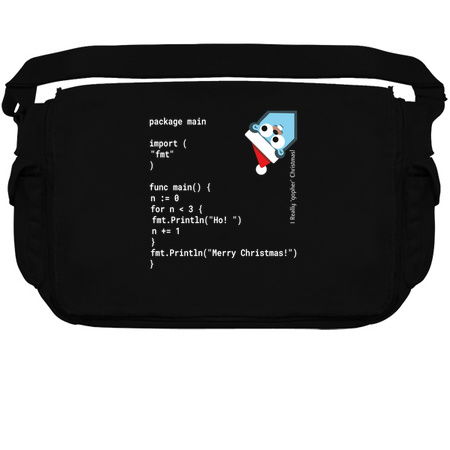 Ho! Ho! Ho! - Merry Christmas - Go / Golang Design tiny thumbnail