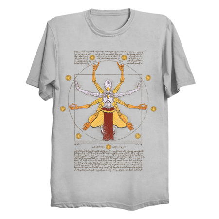 Vitruvian Omnic Light Shirt Neatoshop