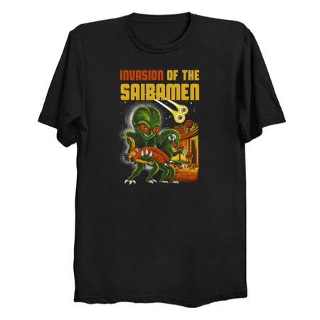 Invasion of the Saibamen - NeatoShop