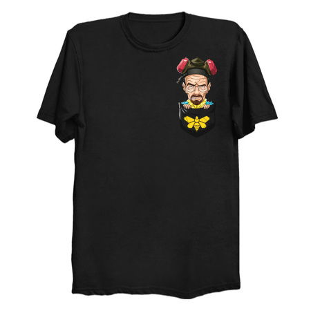Pocket Heisenberg Shirt Walter White Tee Breaking Bad Blue Meth t-shirt tiny thumbnail