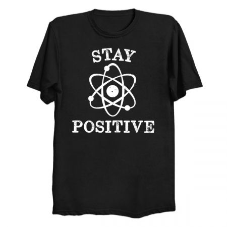 Distressed Vintage Stay Positive Science tiny thumbnail