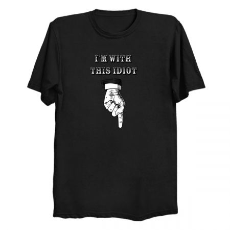 Retro Victorian Style - I'm With This Idiot V2 tiny thumbnail