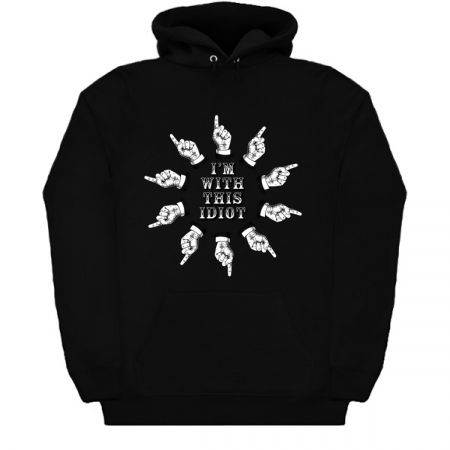 Retro Victorian Style - I'm With This Idiot V3 tiny thumbnail