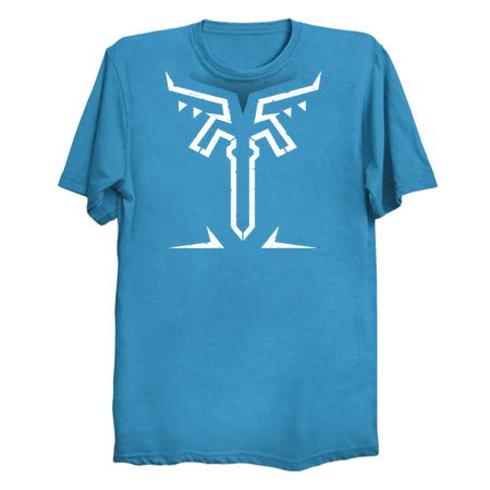Zelda Breath of the Wild Link Tunic Tshirt pattern tiny thumbnail