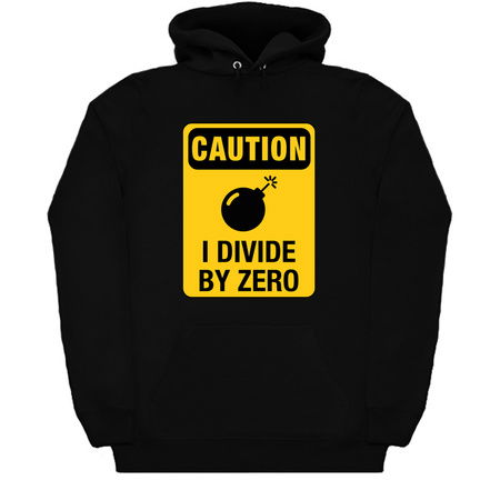 Geek Funny – Caution. I Divide by Zero tiny thumbnail