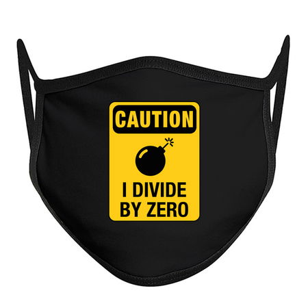 Geek Funny – Caution. I Divide by Zero tiny thumbnail