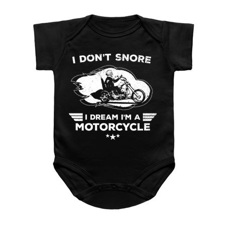 I Don't Snore I Dream I'm A Motorcycle Funny Quote tiny thumbnail