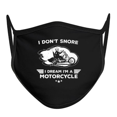 I Don't Snore I Dream I'm A Motorcycle Funny Quote tiny thumbnail