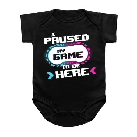 I Paused my Game to be Here Funny Gamer Video Game tiny thumbnail