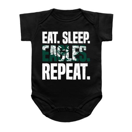 Eat Sleep Eagles Repeat Distressed Football Sport tiny thumbnail