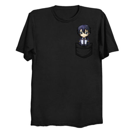 Kirito Pocket Ordinal Scale Tshirt Sword Art Online Tee SAO tiny thumbnail