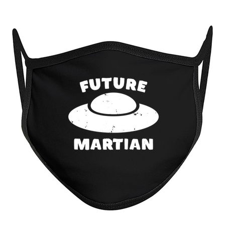 Retro Vintage Sci Fi Future Martian UFO tiny thumbnail