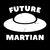 Retro Vintage Sci Fi Future Martian UFO tiny thumbnail