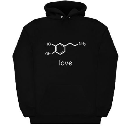 Love Dopamine Molecule Chemistry T-Shirt tiny thumbnail