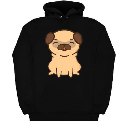 Cartoon Cute and Kawaii Adorable Pug tiny thumbnail