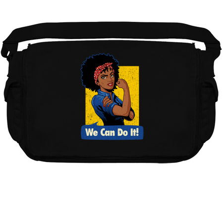 We Can Do It! Black Girl Black Queen Shirt V2 tiny thumbnail