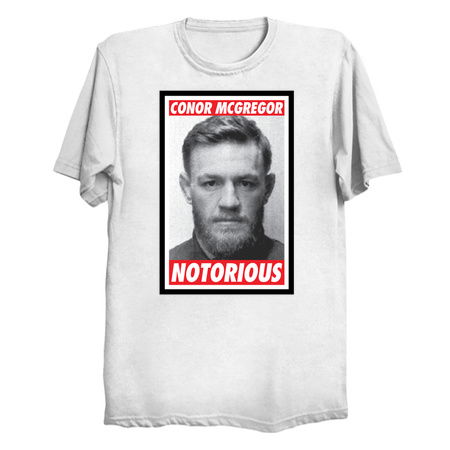 Conor McGregor Notorious Mugshot 2 - NeatoShop