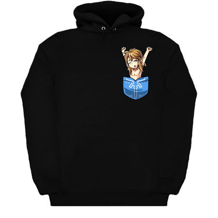 Pocket Sleepy Link BOTW Breath of the Wild tshirt NeatoShop