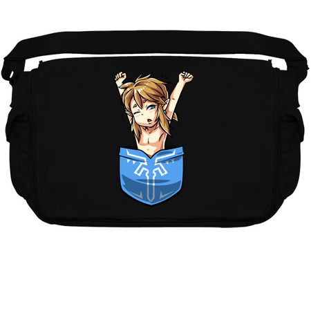 Pocket Sleepy Link BOTW Breath of the Wild tshirt tiny thumbnail