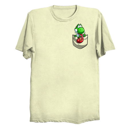 Pocket Yoshi Fruit- Super Mario Tee tshirt tiny thumbnail