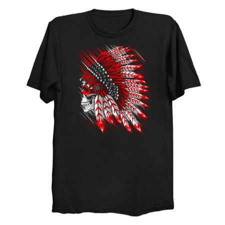 Indian Chief Skull - NeatoShop