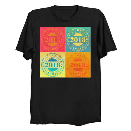 2018 #atozchallenge shirt