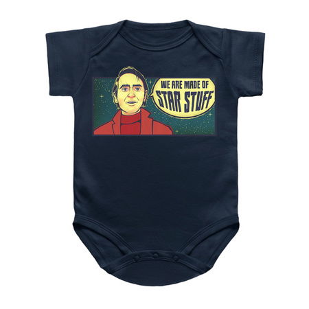 Inspirational Scientist Sagan Quote Shirt - We Are Made of Star Stuff tiny thumbnail