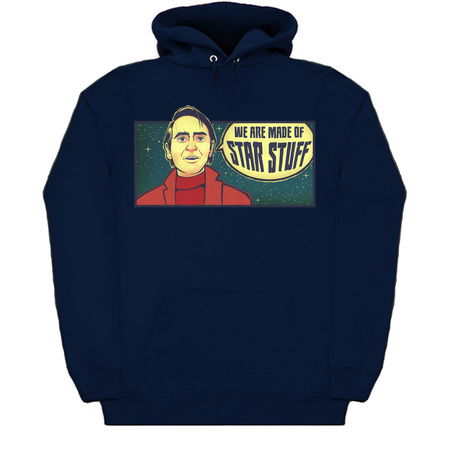 Inspirational Scientist Sagan Quote Shirt - We Are Made of Star Stuff tiny thumbnail