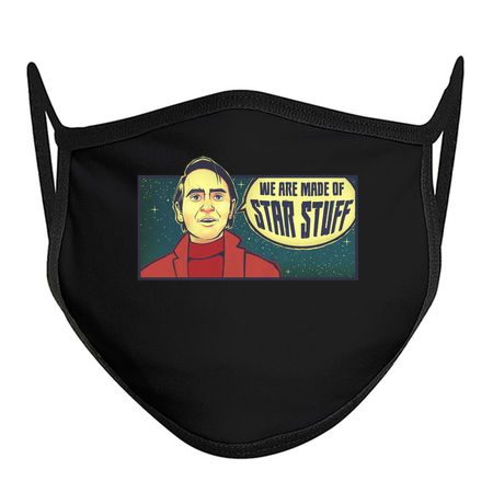 Inspirational Scientist Sagan Quote Shirt - We Are Made of Star Stuff tiny thumbnail