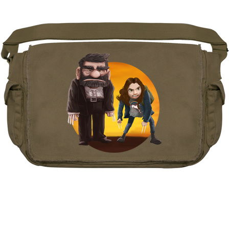 Old X-Man and Little Mutant Girl T-Shirt tiny thumbnail