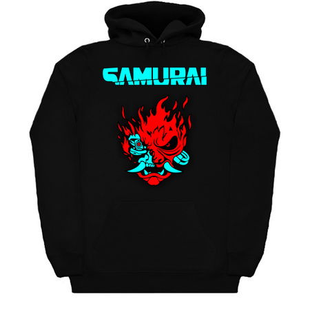 Samurai cyberpunk hoodie hot sale