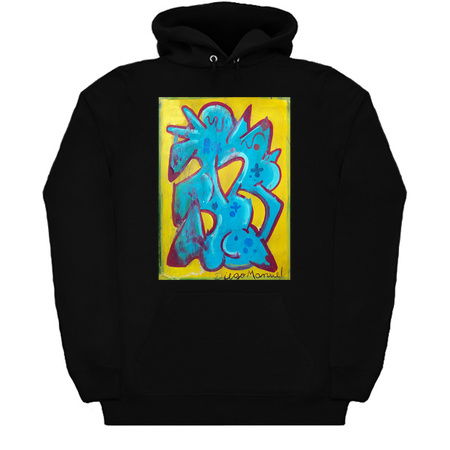 Light blue shape on yellow IV tiny thumbnail