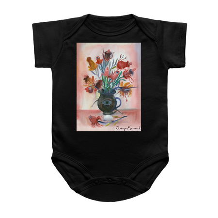 Vase with fantastic flowers 2 tiny thumbnail