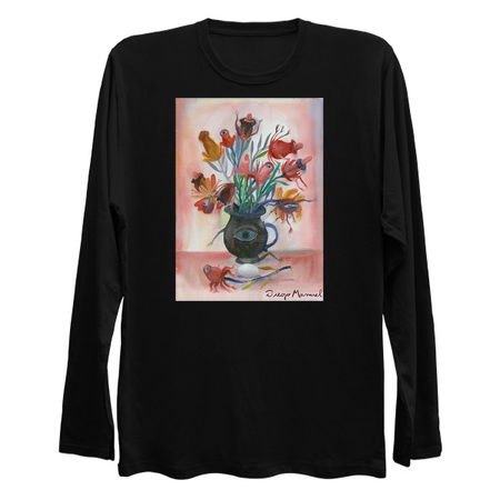 Vase with fantastic flowers 2 tiny thumbnail