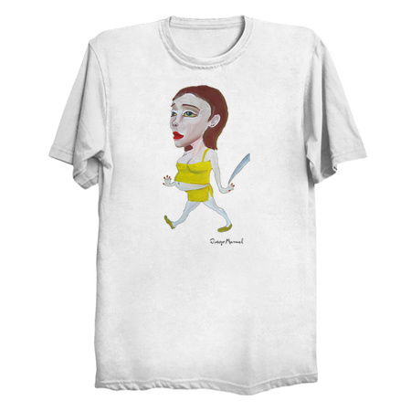 Walking girl 3, people from the neighborhood tiny thumbnail