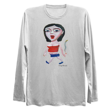 Girl for a walk, people from the neighborhood tiny thumbnail