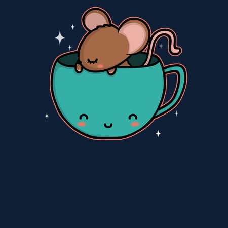 Mouse in a Teacup - NeatoShop