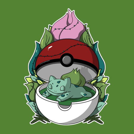 Sleep Bulbasaur - NeatoShop