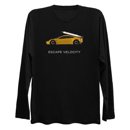 Space Roadster "Escape Velocity" (Yellow w/ light text) tiny thumbnail