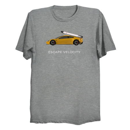 Space Roadster "Escape Velocity" (Yellow w/ light text) tiny thumbnail