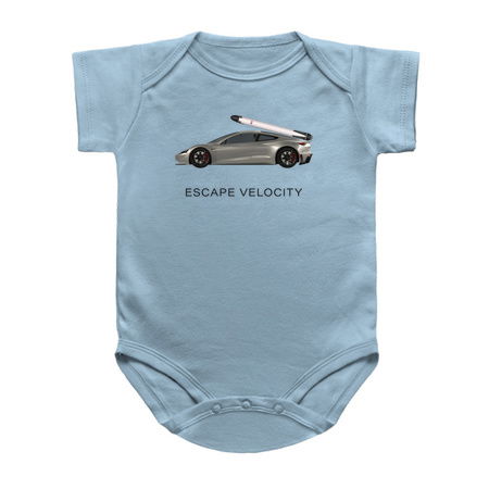 Space Roadster "Escape Velocity" (Silver w/ dark text) tiny thumbnail