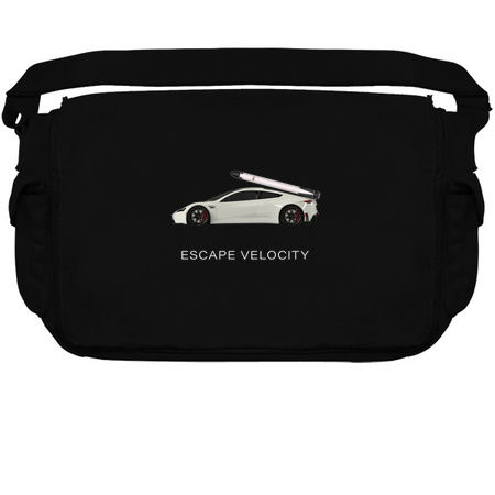 Space Roadster "Escape Velocity" (White w/ light text) tiny thumbnail