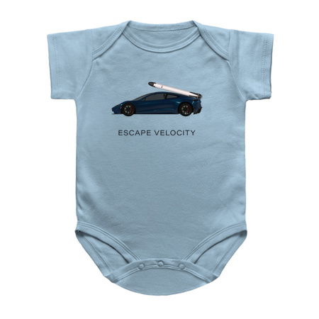 Space Roadster "Escape Velocity" (Blue w/ dark text) tiny thumbnail